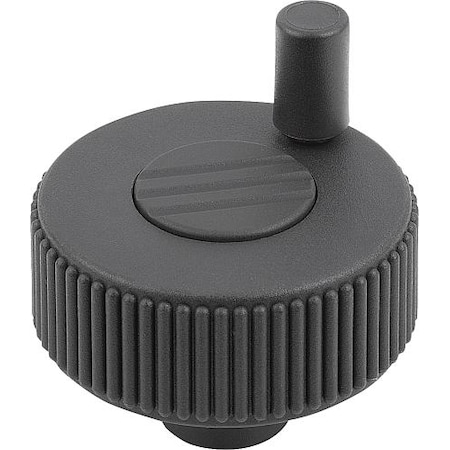 Kipp Knurled Wheels, Style H, without cross hole, metric K0262.2206